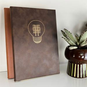 EMPOWER Engraved Leather Notebook