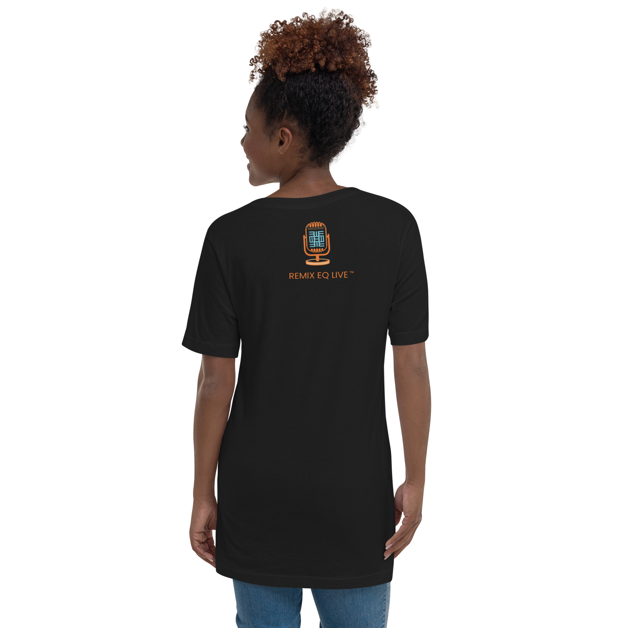 Amplify Definition Message Tee (Unisex V-Neck, Short Sleeve) - Image 4